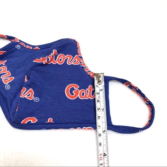 🔴 5 for $10 ONE GATORS Blue & Orange Design Face Mask - Picture 5 of 7